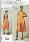Vogue Sewing Pattern V1546 Miss Rebecca Vallance Halter Dress Sz 14-22