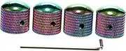 UPKOCH 4pcs Vibrant Electric Guitar Knobs High Precision Volume Tone Control for Bass Durable Reliable Knob for Optimal Sound Performance