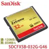 【MR3C】含稅公司貨 SanDisk Extreme CF 32G 32GB (120MB/s) 記憶卡