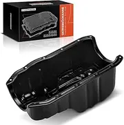 Frankberg 1x Oil Sump Pan with oil drain plug Compatible with Micra II K11 1.0L 1.3L 1.4L Petrol 1992-2003 Replace# 111104F100