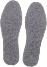 FRCOLOR 1Pair Men Warm Insoles Fluffy and Comfortable Shoe Inserts for Winter Breathable and Sheepskin Design Boot Insoles for Cold Weather