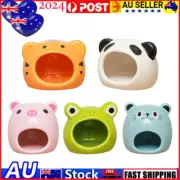 Ceramic Hamster House Adorable And Refreshing Multiple Color Choices Perfect KZ