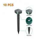 Snake Repeller Solar Powered Ultrasonic Mole Mice Pest Rodent Rat Repellent
