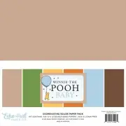 Echo Park Solids Collection Kit 12"X12"-Winnie The Pooh Baby