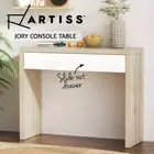 Artiss Console Table Hallway Sofa Table Entry Desk With Storage Drawer 100CM