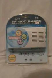 COBY RF MODULATOR AUDIO/VIDEO SIGNAL CONVERTER RF-600 NEW
