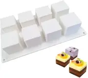 Silicone Molds Baking for Mousse Cake, 3D Baking Molds Dessert Molds for Past...