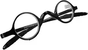 Circleperson Men Women Reading glasses reader geek small round 32-30-140
