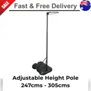 Netball Ring ACTION SPORTS™ Portable Adjustable Height System Pole Hoop Stand AU