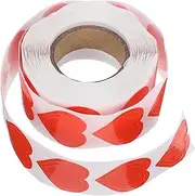 Healvian 500 Pack Heart Body Stickers Self-adhesive Tanning Decals for Beach Sports Tanning Beds Unique Decorative Labels