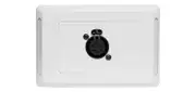REDBACK PC0456 5 Pin XLR Horizontal Microphone Wallplate - Clipsal Pro