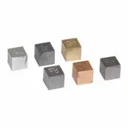 Density Cubes Set - 6 Metals - For Density Investigation - Eisco Labs
