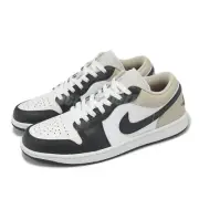 Nike Air Jordan 1 Low AJ1 Black Toe Rattan Men Casual Shoes Sneakers 553558-153