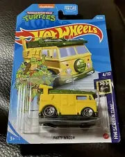HOT WHEELS Teenage Mutant Ninja Turtles HW Screen Time Party Wagon 1/64