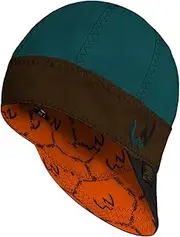 [Welder Nation] 8 Panel Welding Cap, Durable, Soft 10 oz Cotton Duck Canvas, for Safety and Protection While Welding. Stick ARC