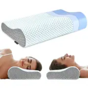 Memory Foam Pillows Neck Pillow Bed Pillow for Sleeping, Ergonomic Cervical P...