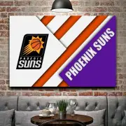 Phoenix Suns NBA Team Basketball Home Decor Art Print EXTRA LARGE 66"x44"