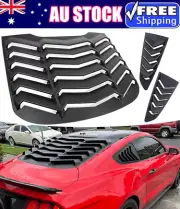 Rear & Side Window Louvers Windshield Sun Shade Cover for Ford Mustang 2015-2023