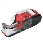 8mm Automatic Cigarette Machine Rolling Tobacco Electric Maker Injector Tube Red