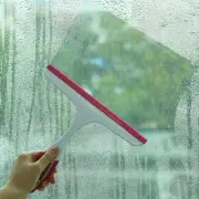 2xGlass Scraper Wiper Window Brush Cleaner Squeegee Cleaning Wiper Rubber Blades