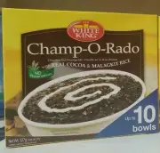 (2-Boxes) White King Champ-O-Rado w/ Real Cocoa & Malagkit Rice/ Makes 10 Bowls