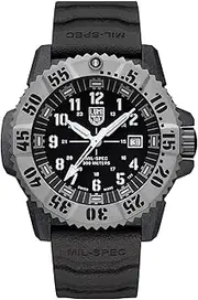 [Luminox] Men's Analogue Automatic Watch with Rubber Strap XL.3351. Set, black, Rubber