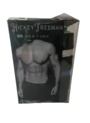 Hickey Freeman Men's Small (28-30) Micro Modal Boxer Briefs 4-Pack, New