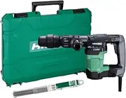 [HIKOKI] Chisel Hammer H41MB2 (950 W, Impact Rate 3000 rpm, 6.8 J, SDS-max Tool Holder, LVH, Antivibration Handle, Includes Accessories, in Carry Case)