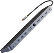 Baseus Elitejoy Gen2 12 Port Hub Docking Station, Black