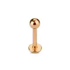 Piercing Ear Labret Ball Steel Rose