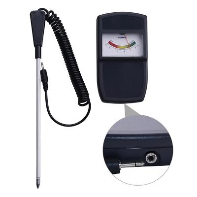 Soil Acidity Meter PH Tester Tool Gauge With Probe Plants Garden Lawn Farm L