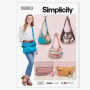ChicStash Trio: Slouch Bag, Purse Organizer & Cosmetic Case Sewing Kit, Code S95