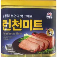 在飛比找露天拍賣優惠-韓國LOTTE樂天 午餐肉罐頭 部隊鍋340g/罐 午餐肉 