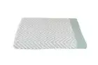 Luxuriously Oversized Bleach Safe Beach Towel Chevron Design- Fibertone by 18...