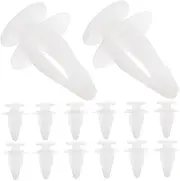 GANAZONO 50pcs Durable Panel Clips for Car Door Trim Fasteners Scratch Resistant Wire Retainers Easy Installation Compatible with Outlander and More