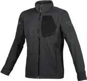 Macna Ripple Ladies Sweat Jacket, black-grey, Size S for Women Black Grey