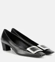 [Roger Vivier] Roger Vivier Belle Vivier leather pumps AU 9 black