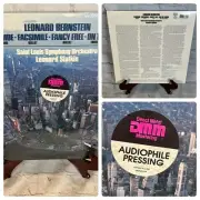 Leonard Slatkin Bernstein Candide Facsimile Fancy Free LP w/HYPE New Sealed