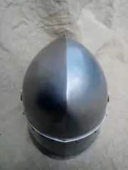 Medieval Combat Bascinet knight helmet battle ready steel used viking helmet