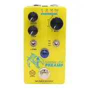 Mosky Audio LM741 PREAMP Overdrive Distortion Guitar Effect Pedal 4 Modes Knob