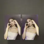 BLACKPINK  第一張正規專輯「THE ALBUM」  JENNIE小卡