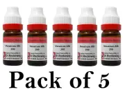 5X Dr Reckeweg Veratrum Album 200 CH Dilution (11ml Each)