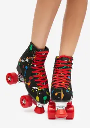 [Intentionally Blank] Rexing Paint Splatter Roller Skates