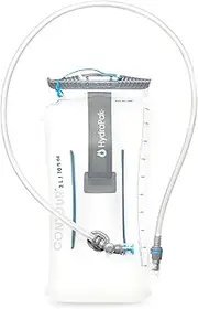 HydraPak Water Reservoir (1.5L, 2L, 3L) - Hydration Bladder Fits Most Backpacks – High-Flow Bite Valve, Leak Proof, Fully Reversible, and Dishwasher Safe