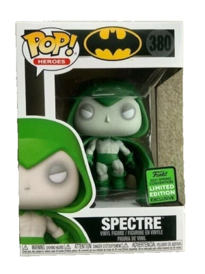 Spectre BATMAN ECCC 380 Funko Pop Vinyl New in Mint Box + Protector