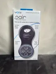NEW VOIZ ECHO DOT 2ND GEN WALL MOUNT CLEAR COVER BLACK VERT OR HORIZ PROTECTIVE