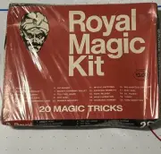 Royal Magic Kit 20 Tricks Vintage 1960s Child Kid Toy Sealed AWT