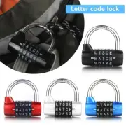 Code Password Lock Door Cabinet Drawer Lock 5 Letter Combination Padlock#