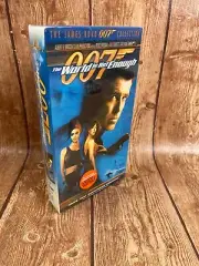 James Bond 007 The World Is Not Enough VHS 1999 New