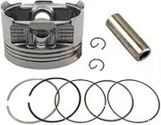 Motorcycle Styling Motorcycle 62 mm Piston 13 mm Pin Ring Set Kit Assembly for HO-NDA CG150 CGH150 ZJ150 Irbis GS150 150cc Parts(62.25mm)